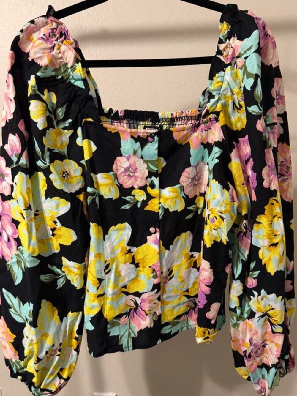 Who What Wear Women's Multi Blouse